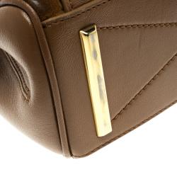 Marc Jacobs Brown Leather Metropolitan Top Handle Bag