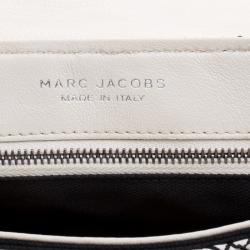 Pre Owned Marc Jacobs Off White Quilted Leather Baroque Single Shoulder Bag