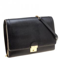 Pre Owned Marc Jacobs Black Leather All In One Crossbody Bag