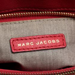 Marc Jacobs Red Quilted Leather Shoulder Bag