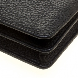 Marc Jacobs Black Leather Gotham Wallet