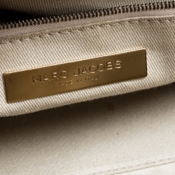 Pre Owned Marc Jacobs Black Quilted Leather Stam Satchel