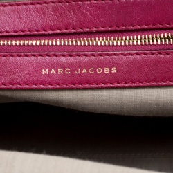 Pre Owned Marc Jacobs Pink Quilted Leather Stam Shoulder Bag