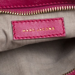 Marc Jacobs Red Quilted Leather Wristlet Clutch