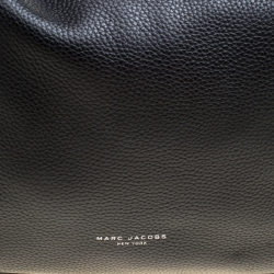 Pre Owned Marc Jacobs Black Leather Ghotham Hobo