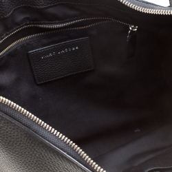 Pre Owned Marc Jacobs Black Leather Ghotham Hobo