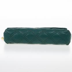 مملوكة مسبقًا Marc Jacobs Green Quilted Leather Small Single Shoulder Bag