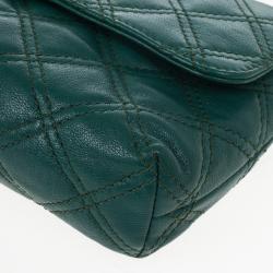 مملوكة مسبقًا Marc Jacobs Green Quilted Leather Small Single Shoulder Bag