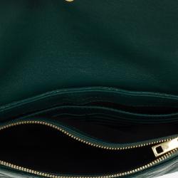 مملوكة مسبقًا Marc Jacobs Green Quilted Leather Small Single Shoulder Bag