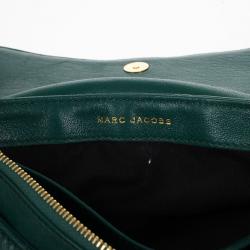 مملوكة مسبقًا Marc Jacobs Green Quilted Leather Small Single Shoulder Bag