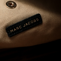 Pre Owned Marc Jacobs Black Quilted Leather iPad Chain Crossbody Bag