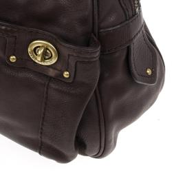 Pre Owned Marc Jacobs Totally Turnlock Bowler Bag