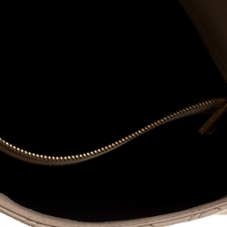 Pre Owned Marc Jacobs Beige Quilted Leather Eugenie Clutch