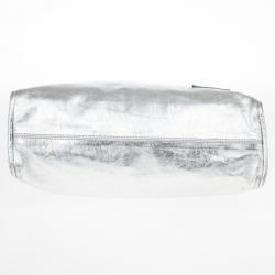 Pre Owned Marc Jacobs Eve Metallic Leather Shopper
