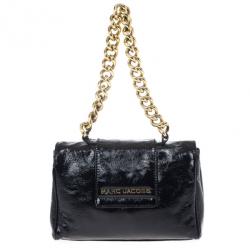 Marc Jacobs Black Patent Ursula Pochette