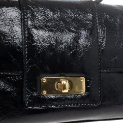 Marc Jacobs Black Patent Ursula Pochette