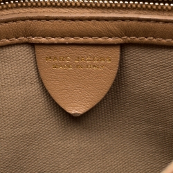 Pre Owned Marc Jacobs Tan Leather Crossbody Bag 