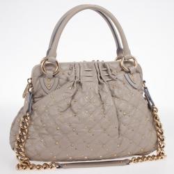 Pre Owned Marc Jacobs Stardust Cecilia Studded Satchel