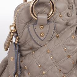 Pre Owned Marc Jacobs Stardust Cecilia Studded Satchel