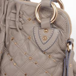 Pre Owned Marc Jacobs Stardust Cecilia Studded Satchel