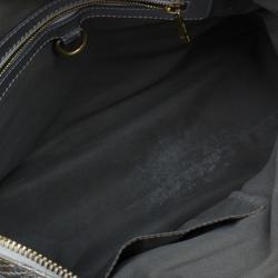 Pre Owned Marc Jacobs Silver Leather Casey Double Quilted Tote