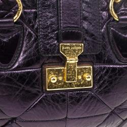 Pre Owned Marc Jacobs Mariah Mettalic Bag