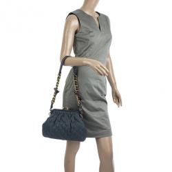 Pre Owned Marc Jacobs Quilted Little Stam Bag