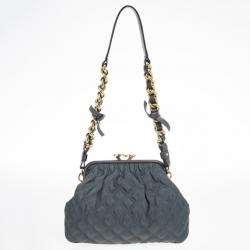 Pre Owned Marc Jacobs Quilted Little Stam Bag