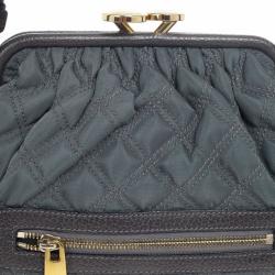 Pre Owned Marc Jacobs Quilted Little Stam Bag