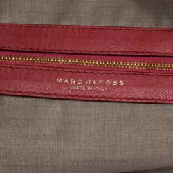 Pre Owned Marc Jacobs Pink Bruna Quilted Leather Tote