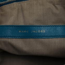 Pre Owned Marc Jacobs Blue Quilted Calf Leather Cecilia Bag