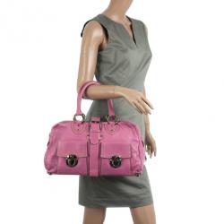 Marc Jacobs Pink Venetia Satchel Bag