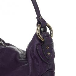 Pre Owned Marc Jacobs Purple Leather Large Multi-pocket Bag