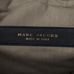 Pre Owned Marc Jacobs Navy Venetia Satchel Bag