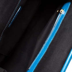 Pre Owned Marc Jacobs Blue Quilted Leather Stam Shoulder Bag