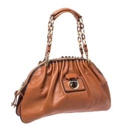 Marc Jacobs Tan Leather Capra Satchel