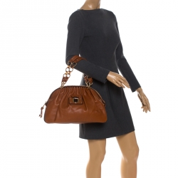 Marc Jacobs Tan Leather Capra Satchel