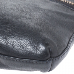 Pre Owned Mark Jacobs Black Leather Crossbody Bag