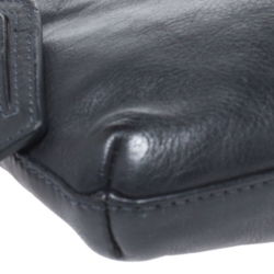 Pre Owned Mark Jacobs Black Leather Crossbody Bag