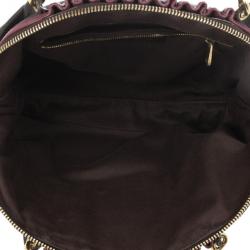 Pre Owned Marc Jacobs Black Leather Lou Bag