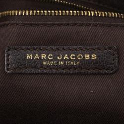 Pre Owned Marc Jacobs Black Leather Lou Bag