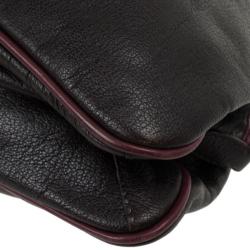 Pre Owned Marc Jacobs Black Leather Lou Bag