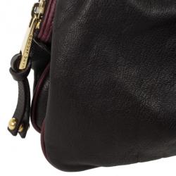 Pre Owned Marc Jacobs Black Leather Lou Bag