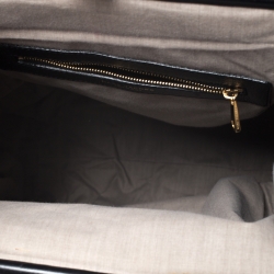 Pre Owned Marc Jacobs Black Quilted Leather Oversized Stam Bag