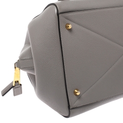 Pre Owned Marc Jacobs Grey Leather Medium Incognito II Satchel 