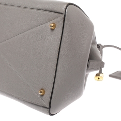 Pre Owned Marc Jacobs Grey Leather Medium Incognito II Satchel 