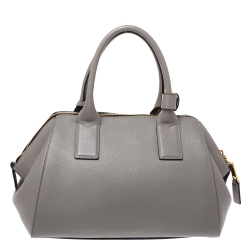 Pre Owned Marc Jacobs Grey Leather Medium Incognito II Satchel 