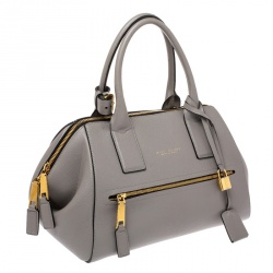 Pre Owned Marc Jacobs Grey Leather Medium Incognito II Satchel 