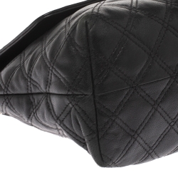 Pre Owned Marc Jacobs Black Quilted Leather Shoulder Bag