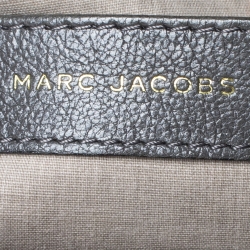 Pre Owned Marc Jacobs Grey Quilted Leather Cecilia Satchel